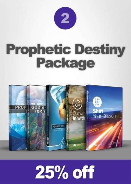 Package 2 - Prophetic Destiny (MP3) - Matt Sorger Ministries