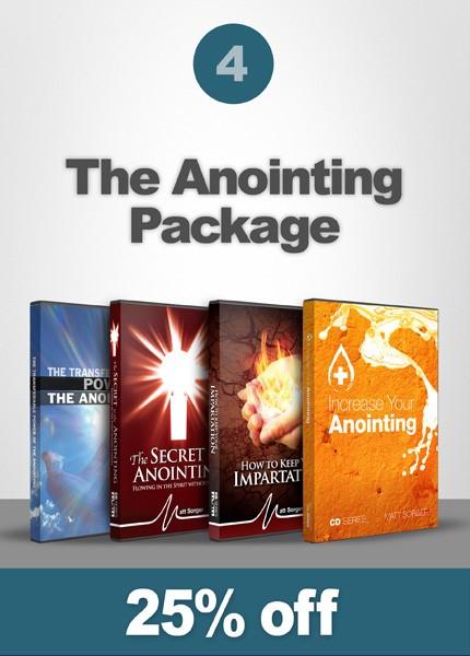 Package 4 - The Anointing (MP3) - Matt Sorger Ministries